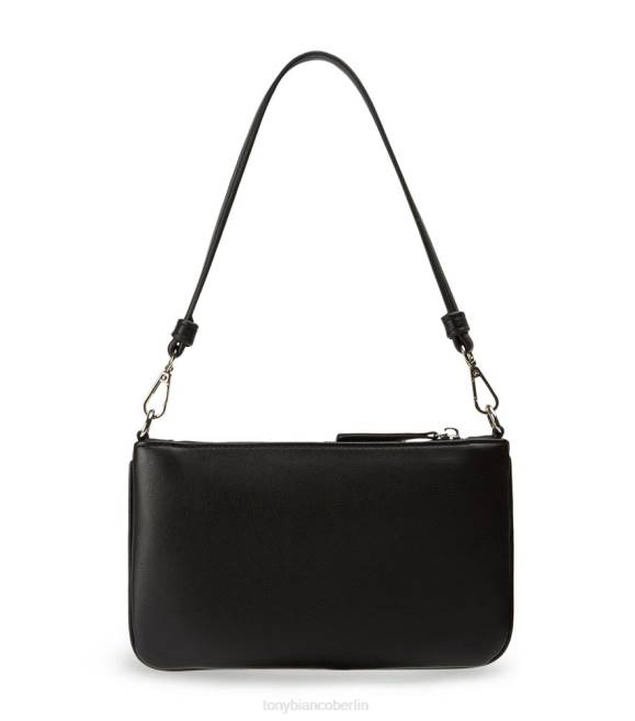 Handtaschen| de Tony Bianco Frauen Banjo-Umhängetasche schwarzes Leder 4624706